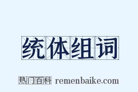 统体组词是什么意思的图片